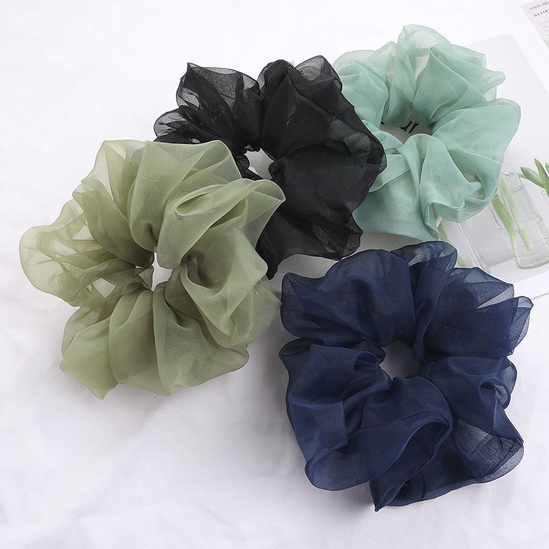 SOHO Sola XL Scrunchie - Yellow - Hair Accessories