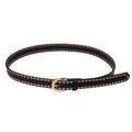 SOHO Stud Belt - Black/Gold - | Fashiongirl