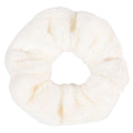 SOHO Teddie Scrunchie - White - Hair Accessories