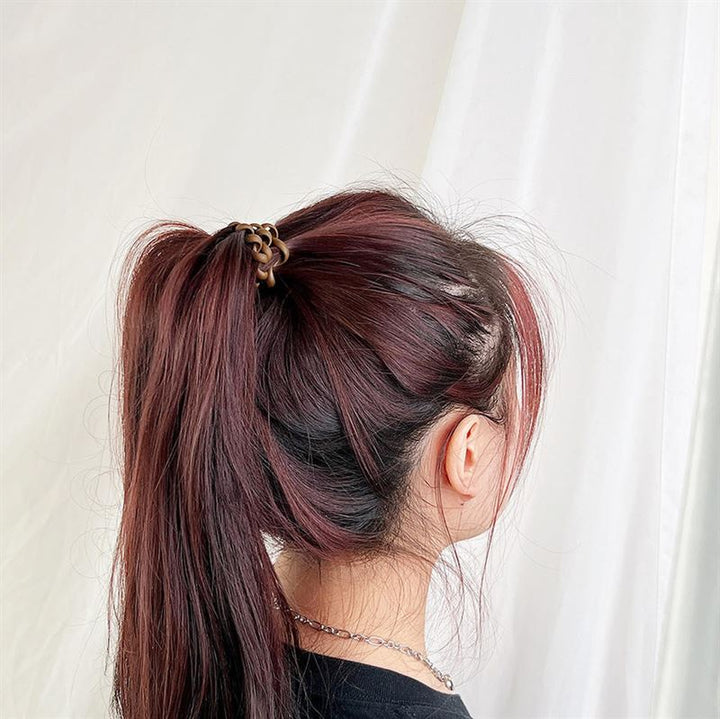 SOHO Thia Spiral Hair elastics, 6 pcs - Pink - Hair Accessories | Fashiongirl