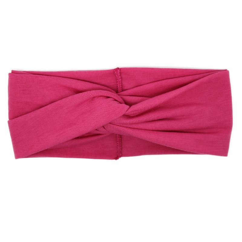 SOHO Turban Headband, Pink - Hair Accessories | Fashiongirl