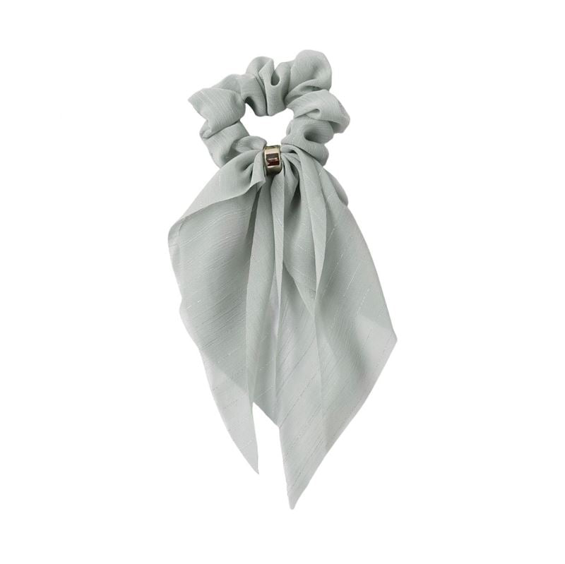 SOHO Vina Scrunchie with scarf - Green - Hair Accessories