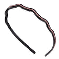 SOHO Wave Diamond Headband - Pink - Hair Accessories