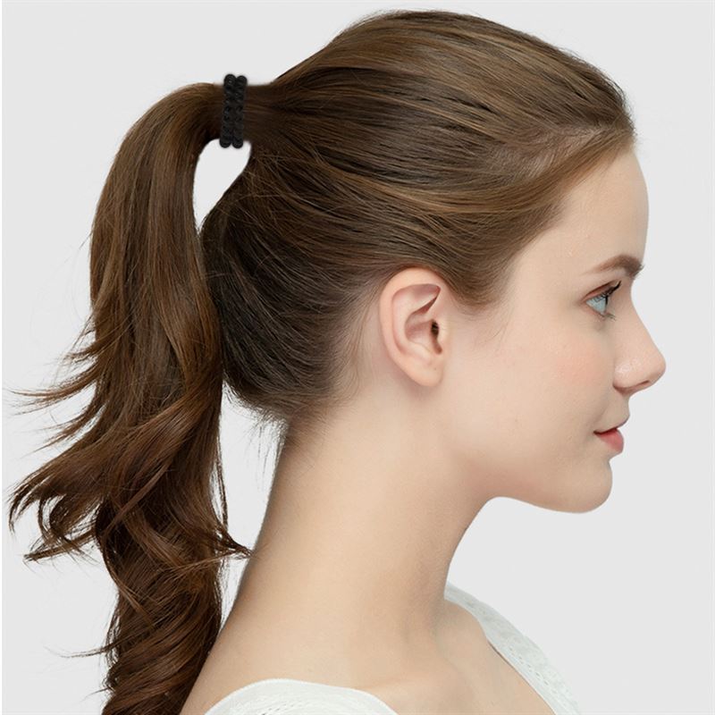 SOHO Wave Spiral Hair elastics - Cream - Hair Accessories | Fashiongirl