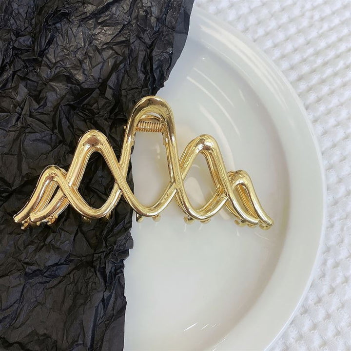 SOHO Ziv Hair Claw - Gold - Hair Accessories
