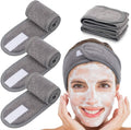 Spa Hairband with Velcro closure, grey - Hair Accessories | Fashiongirl