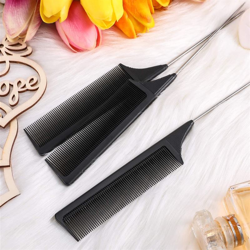 TBC Pin Tail Comb - Antistatic Professional Pin Tail Comb - Hair Styling tool