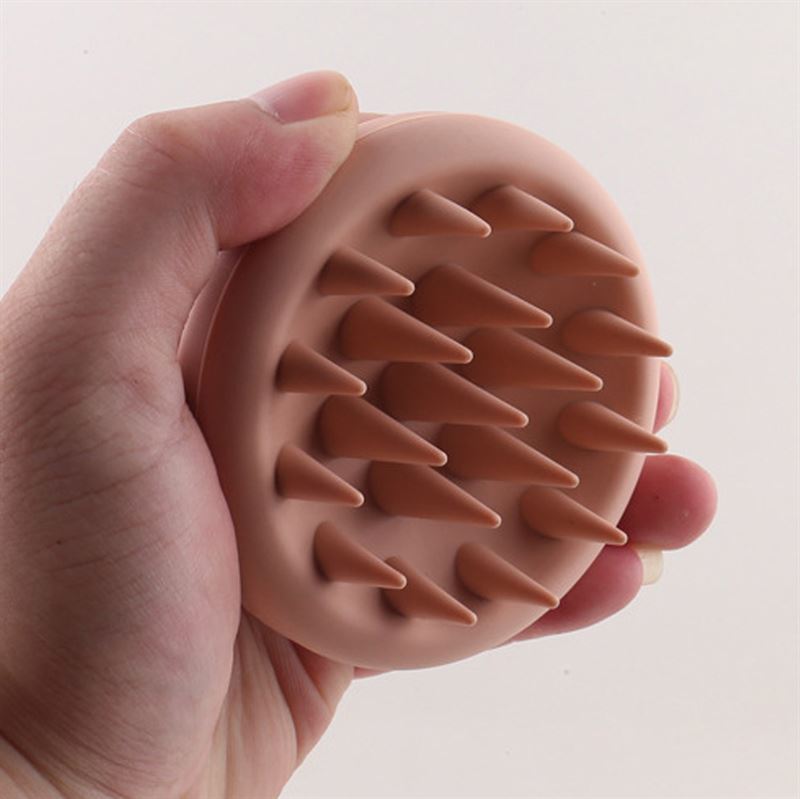 TBC Shampoo brush, rose - Hair Styling tool