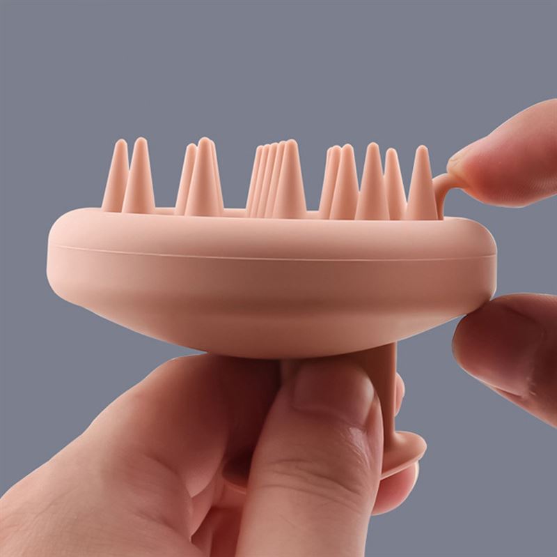TBC Shampoo brush, rose - Hair Styling tool