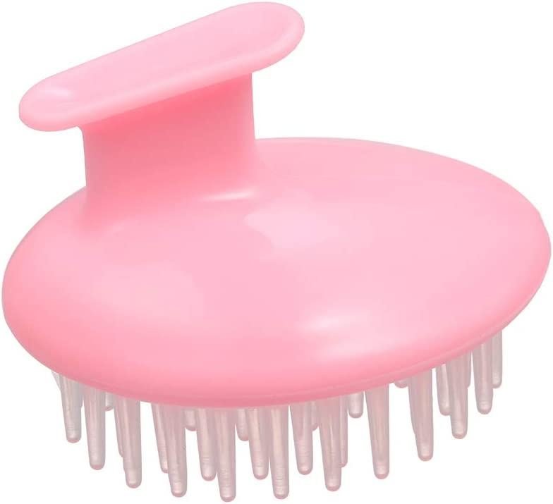 TBC Shampoo Hair Brush / Scalp Brush - Scalp Massage Brush - massage and stimulation of the scalp - Pink - Hair Styling tool