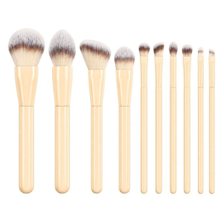 Technique PRO Buttercream Makeup Brush Set - 10 Pieces - Brush sets - Technique PRO