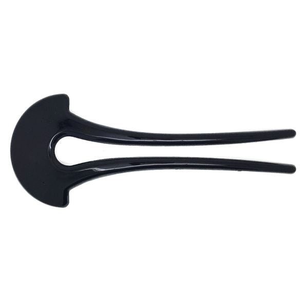 U Chignon Hairpin - Classic Black - Hair Accessories | Fashiongirl