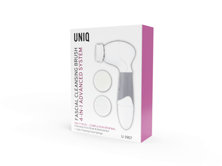 UNIQ 4 - in - 1 Electric Face Brush / Cleansing brush for face and body - | Fashiongirl