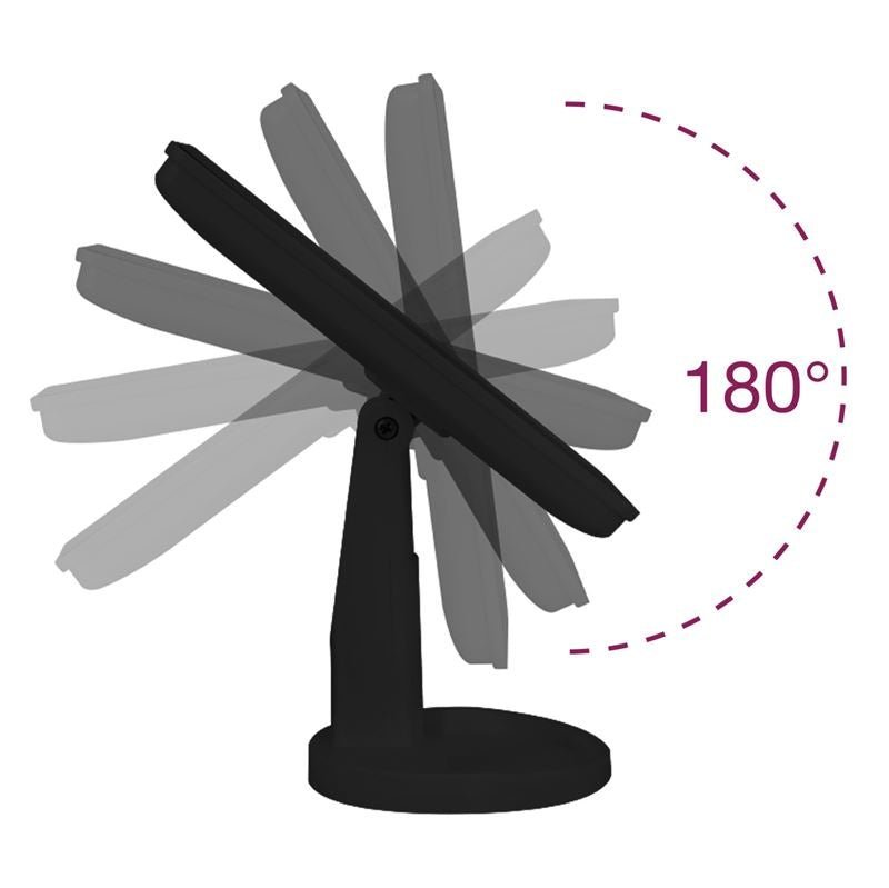 UNIQ Classic Star Makeup Mirror - Black - | Fashiongirl