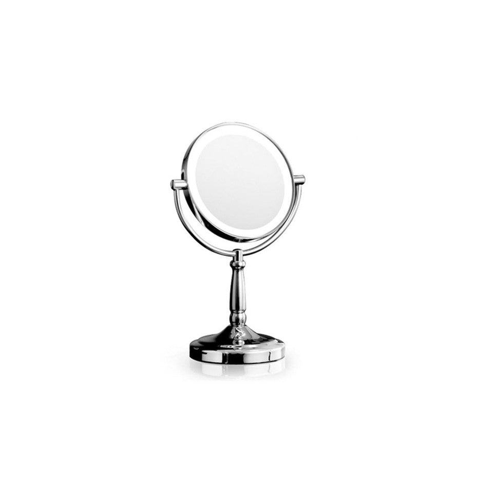UNIQ Makeup Mirror with Light and 5x Magnification, Medium - | Fashiongirl