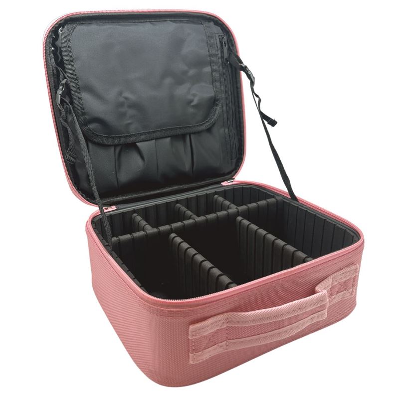 UNIQ makeup travel bag - Toiletry bag / Cosmetic bag for all your makeup - Rose - | Fashiongirl