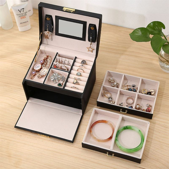 UNIQ Nellia Jewellery Box - Black - Jewelry Box