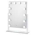 UNIQ New York Mega - Makeup mirror 12 bulbs - White - | Fashiongirl
