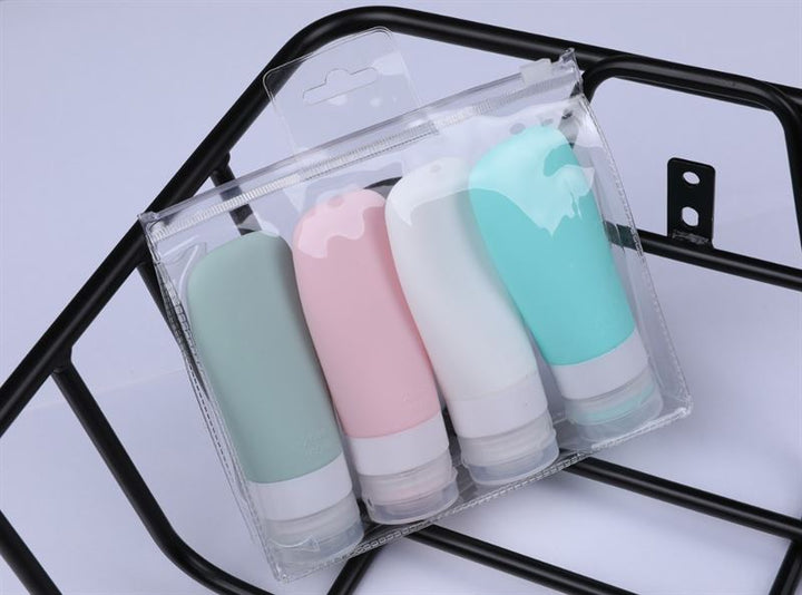 UNIQ Reusable Silicone Travel Bottles - 4 tubes (60ml) - | Fashiongirl