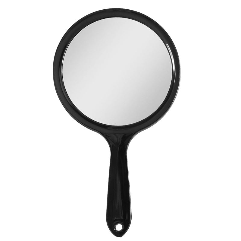 UNIQ Round Double - sided Handheld Mirror - Black - | Fashiongirl