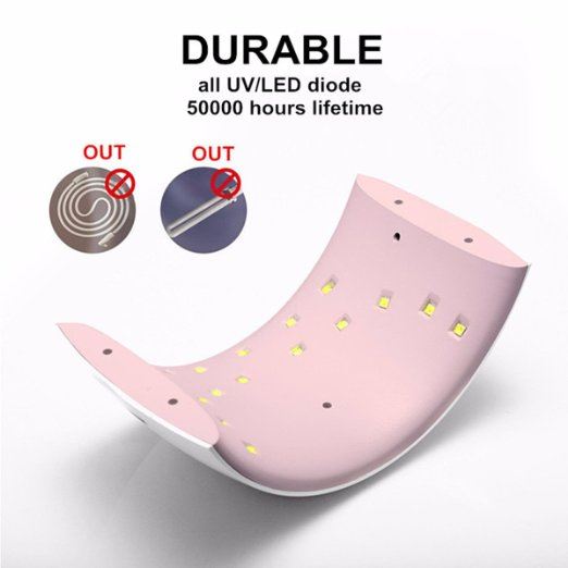 UNIQ SUN UV Shield Nail Dryer Lamp with LED light for fingernails &amp; toenails - | Fashiongirl
