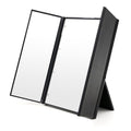 UNIQ Vanity Tri - fold Makeup Mirror with LED light, black - | Fashiongirl