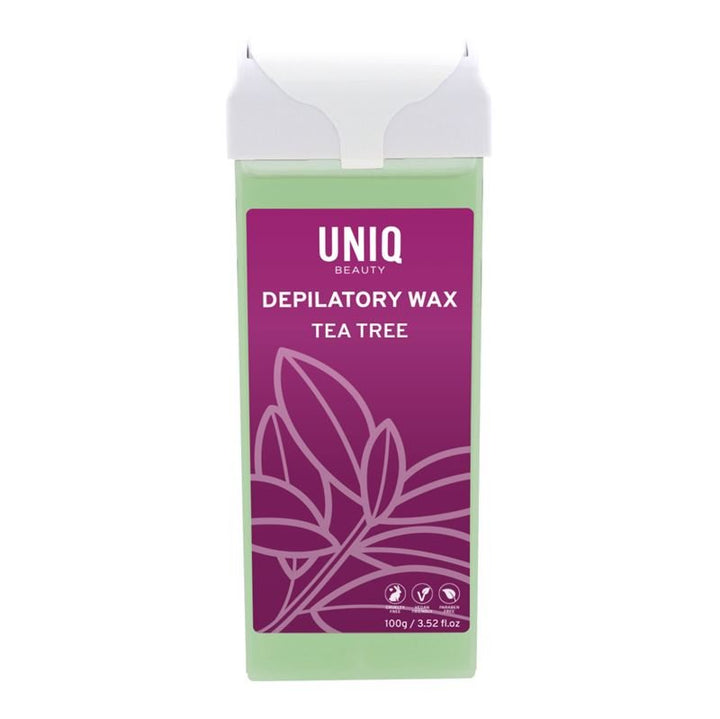 UNIQ Wax cartridge / Rolling wax - Tea Tree - 100 g - | Fashiongirl